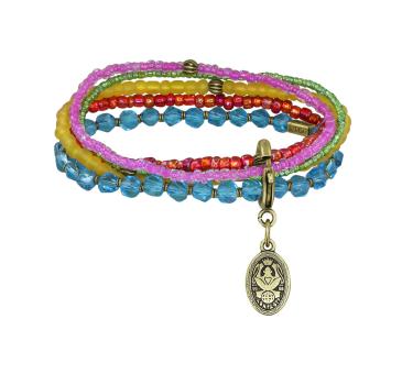 Multi - Petit Glamour d'Afrique - Armband von Konplott